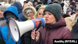 Activista Lilia Ceanîșeva, la Ufa