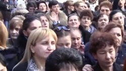 Podgorica: Majke protestovale zbog smanjenja naknada