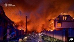 Pasojat e bombardimeve ruse në Ukrainë, 25 maj 2025.