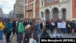 Akcija "Zastani, Srbijo!" u Beogradu, 6. decembar 2024.