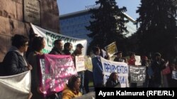 Митинг «Oyan, Qazaqstan» за политические реформы. Алматы, 9 ноября 2019 года.