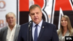 Министерот за одбрана Красимир Каракачанов 