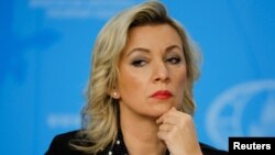 Марија Захарова, портпаролка на руското Министерство за надворешни работи