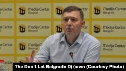 Nebojša Zelenović, kopredsednik stranke Zajedno iz Srbije