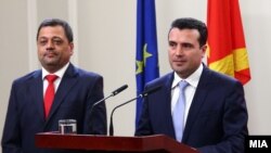 Премиерот Зоран Заев и вицепремиерот Кочо Анѓушев