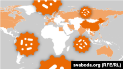 Răspândirea coronavirusului în lume