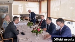 Средба во Атина меѓу премиерите на Северна Македонија и Грција, Зоран Заев и Кирјакос Мицотакис. 16.09.2020. 