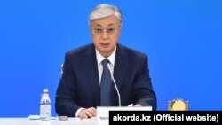 Presidenti i Kazakistanit, Qasym-Zhomart Toqaev. 