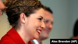 Албанската министерка за Европа и надворешни работи, Олта Џачка