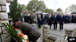 Komemoracija u Varivodama, Hrvatska, 28 rujan 2020.