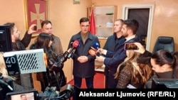 Pres-konferencija ministra unutrašnjih poslova Danila Šaranovića i direktora Uprave policije Lazara Šćepanovića, Cetinje, 1. januara 2025.