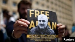 აფგან მუხთარლის მხარდამჭერთა აქცია თბილისში. 31 მაისი 2017 წ.