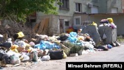 Smeće na ulicama Mostara
