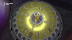 Lavrov u hramu Sv. Sava