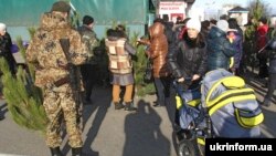 Луганськ напередодні Нового року, грудень 2014 року