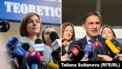 Alegerea dintre Sandu și Stoianoglo a fost înfățișată drept o alegere între Occident și Rusia. Stoianoglo refuză asocierea cu Rusia, însă are mai multe legături financiare și politice cu Kremlinul.