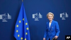 Еурокомиссия төрайымы Урсула фон дер Ляйен. Брюссель, 4 наурыз, 2025 жыл.