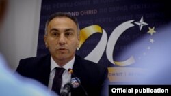 Првиот вицепремиер и министер за политички систем и односи меѓу заедниците Артан Груби