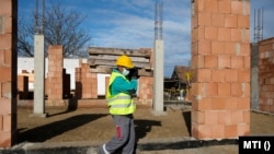 Építkezés Nyírkalászon 2020. november 6-án