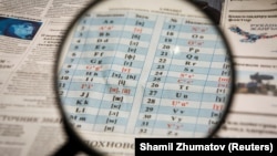 Новый алфавит Казахстана 