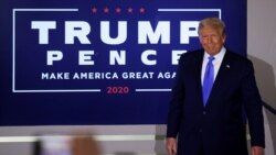 Donlad Trump tokom obraćanja javnosti 4. novembra