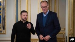 Merz a vizitat Kievul mult înainte să devină (aproape) cancelar, pe 9 decembrie 2024.