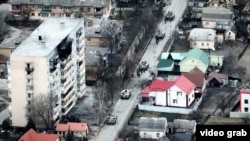 Российские военные в Буче