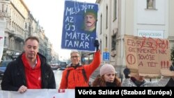 Ádám Zoltán (középen) is részt vett a 2024. november 27-i, századik Zebraszerdán