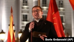 Kreu i VMRO-së, Hristijan Mickoski.