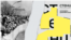 Вляво – архивна снимка от Берлин от 10 ноември 1989 г. Вдясно – корица на фестивала „Стени“ в София, посветен на 35-ата годишнина от падането на Берлинската стена. Колаж.