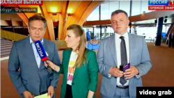 Кадр из программы "60 минут"