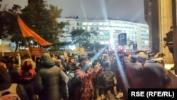 Protest zaposlenih u kulturi, Beograd, Srbija, 18. februar 2025. 