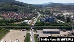 Blokada regionalnog puta kod Doboja, na sjeveru BiH, 2. septembar 2025.