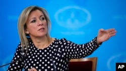 Marija Zaharova, portparolka ruskog ministarstva spoljnih poslova (foto arhiv)