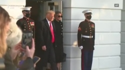 Trump largohet nga Shtëpia e Bardhë