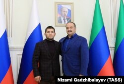 ხაბიბ ნურმაგომედოვი და დაღესტნის მეთაური სერგეი მელიკოვი