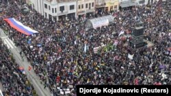 Протест и блокада во Ниш, 1 март 2025 г.