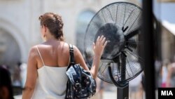 Лето во Скопје 