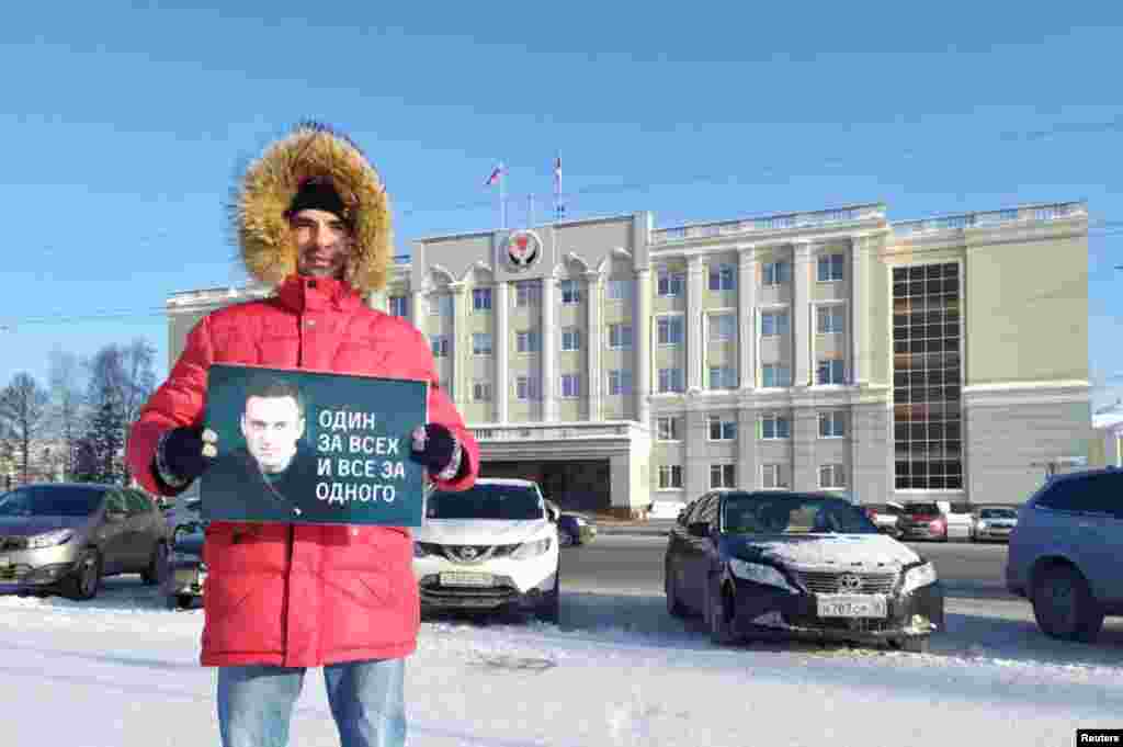 Demonstrant u Izhevsku: &quot;Svi za jednog, jedan za sve&quot;