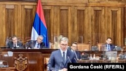 Președintele Serbiei Aleksandar Vučić