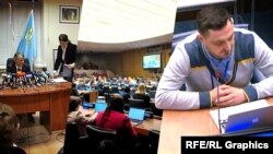 Коллаж. Сулейман Мамутов (справа) – эксперт, член Постоянного форума ООН по вопросам коренных народов от Украины, Мустафа Джемилев (слева) – лидер крымскотатарского народа