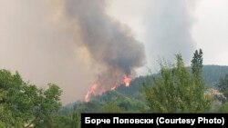 Пожар во Малешевијата