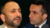 Afghanistan's former Interior Minister Hanif Atmar (left) and former intelligence chief Amrullah Salih (composite photo)