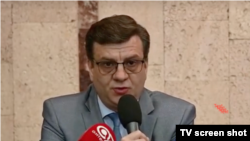 Александър Мураховски, бивш главен лекар на Болница № 1 в Омск.