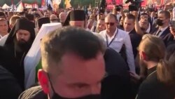 A szerb pátriárka érkezése Montenegróba