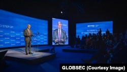 Češki predsjednik Petr Pavel na otvaranju GLOBSEC Foruma 2025, 12. juna 2025.