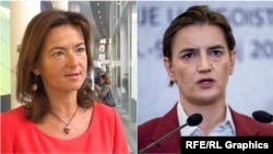 Tanja Fajon i Ana Brnabić