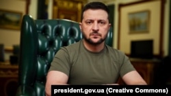 Presidenti i Ukrainës, Volodymyr Zelensky.