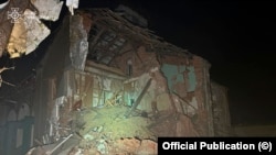 После одного из ударов по Шостке (архивное фото)