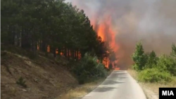 Пожарите во Македонија локализирани, но сè уште постои опасност